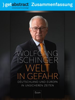 cover image of Welt in Gefahr (Zusammenfassung)